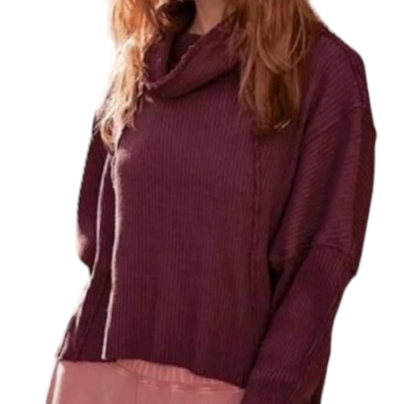 Free People Juicy Long Sleeve Thermal Top in Date Night Size S - Picture 5 of 8